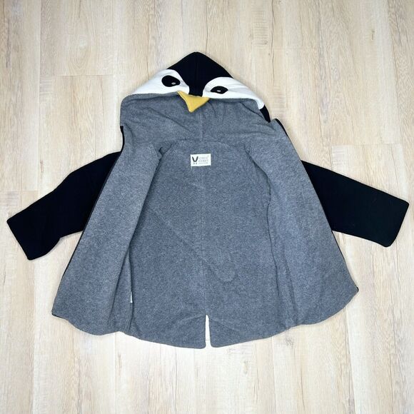 CoCo Rabbit Penguin Jacket Kids XL Black and Grey - Picture 8 of 12